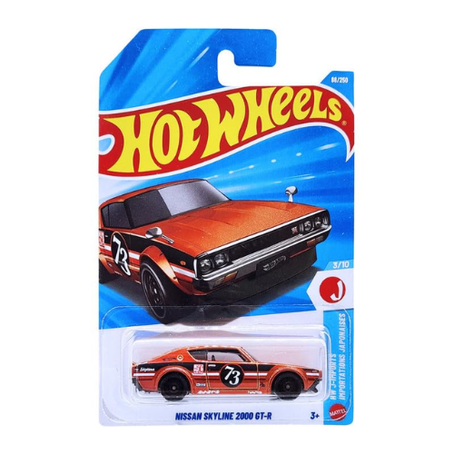 Hot Wheels x Japanese Nostalgic Car (JNC) Nissan skyline 2000 GT-R