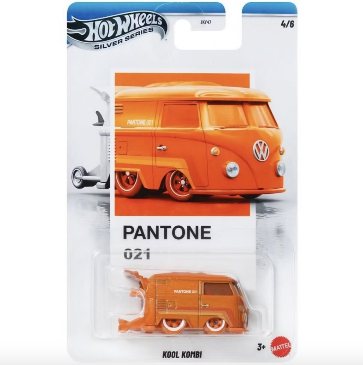 Hot Wheels Silver Series x Pantone 021 (Aerospace Orange