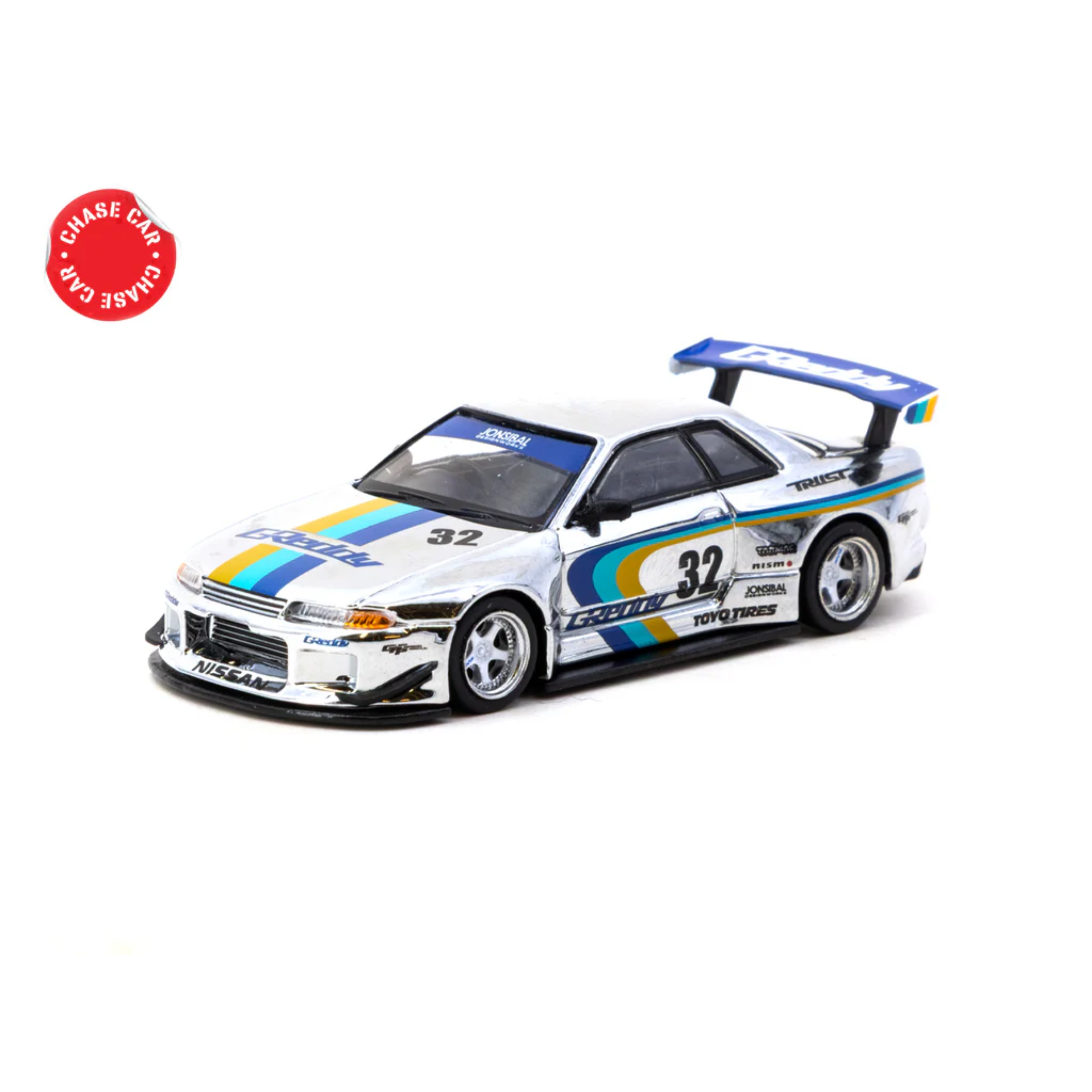 Tarmac Works 1/64 Nissan Skyline (R32) Widebody GReddy - USA