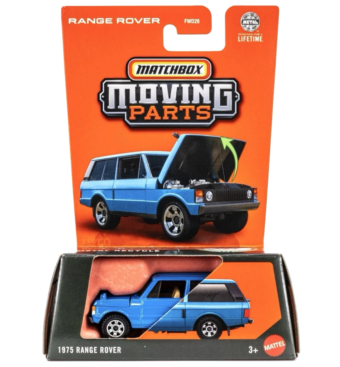 Matchbox Moving Parts Rover Matchbox Moving Parts 1975 Range Rover - Blue | Kuruma Collectables™ くるま